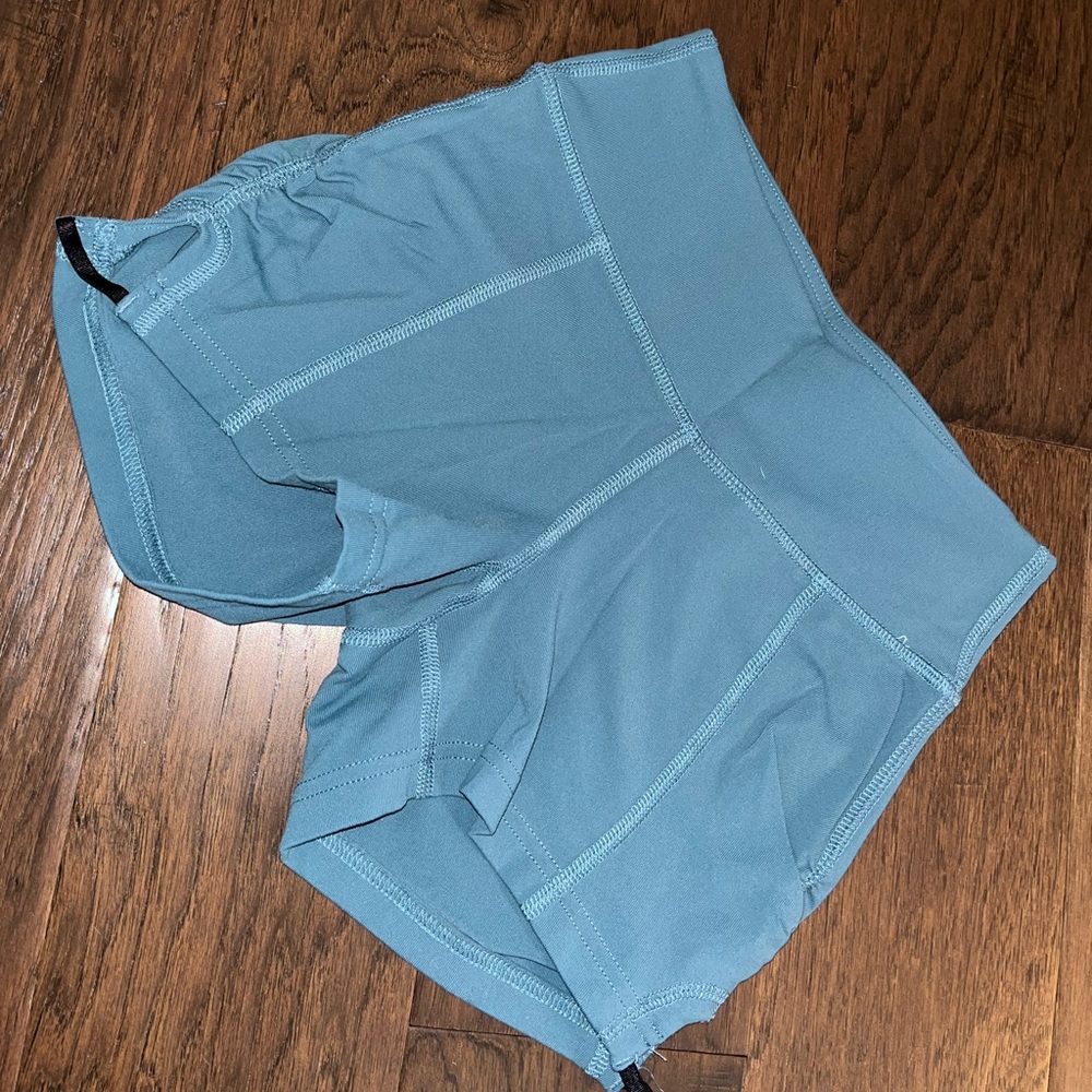 Extra small blue shorts